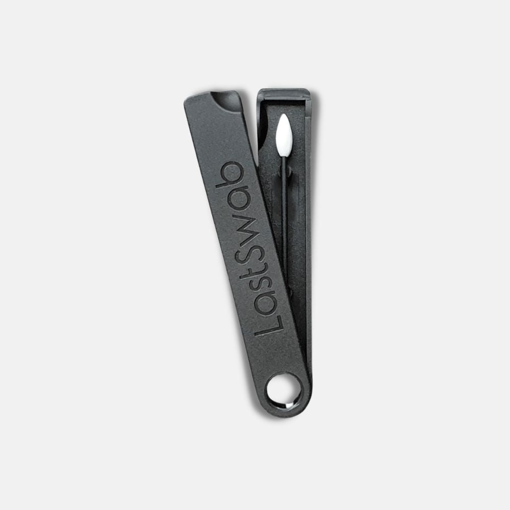 Coton tige réutilisable lisse pour maquillage ORANGE